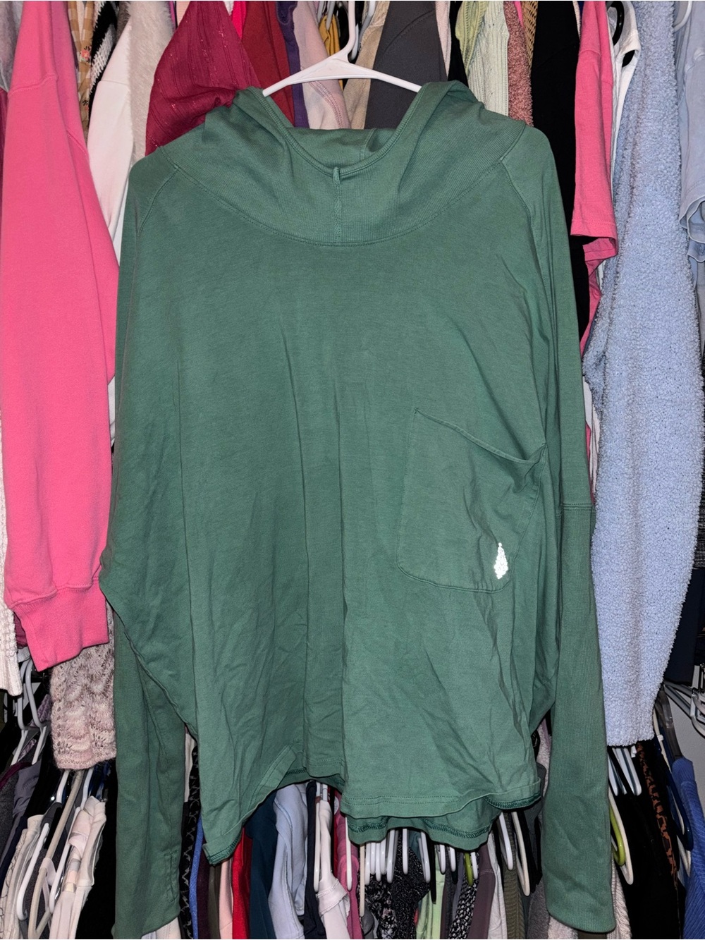 Free People Movement Hot Shot Hooded Long Sleeve size M